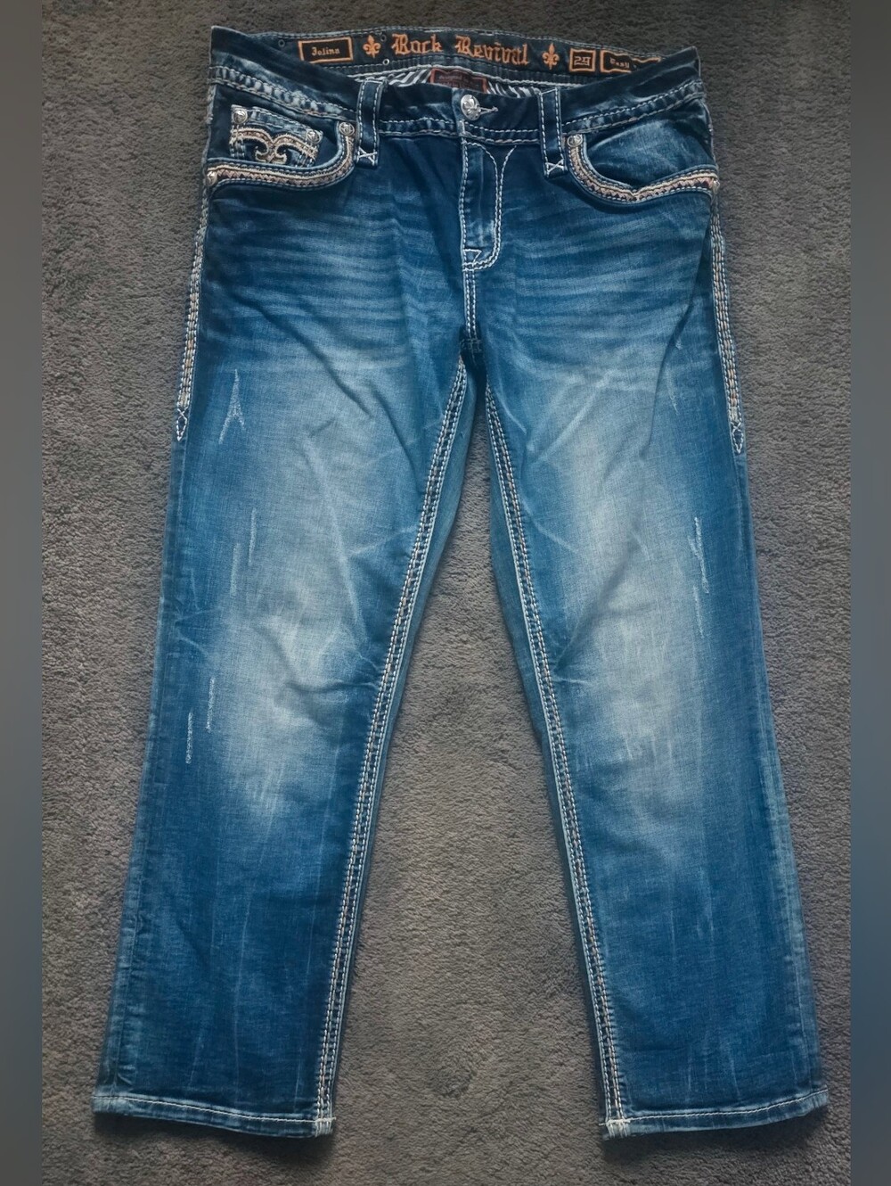 Rock Revival Jelina Easy Crop Jeans 29